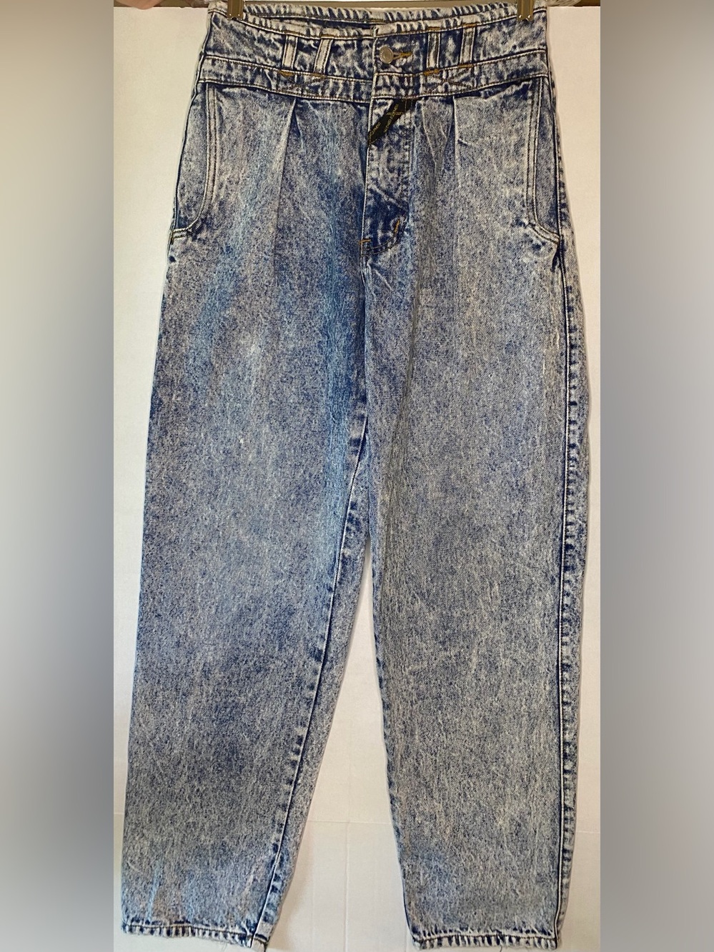 Rare Vintage 80s Jordache Standard Equipment Acid Wash Jeans Mens 30x32